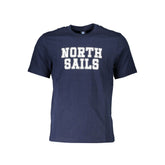 North Sails Blue Cotton T-Shirt -   -  North Sails.